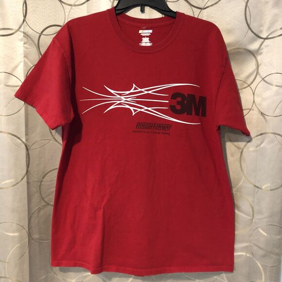 NASCAR Greg Biffle #16 3M Racing Large T-Shirt Red Signature DS Graphic Tee - Picture 3 of 7